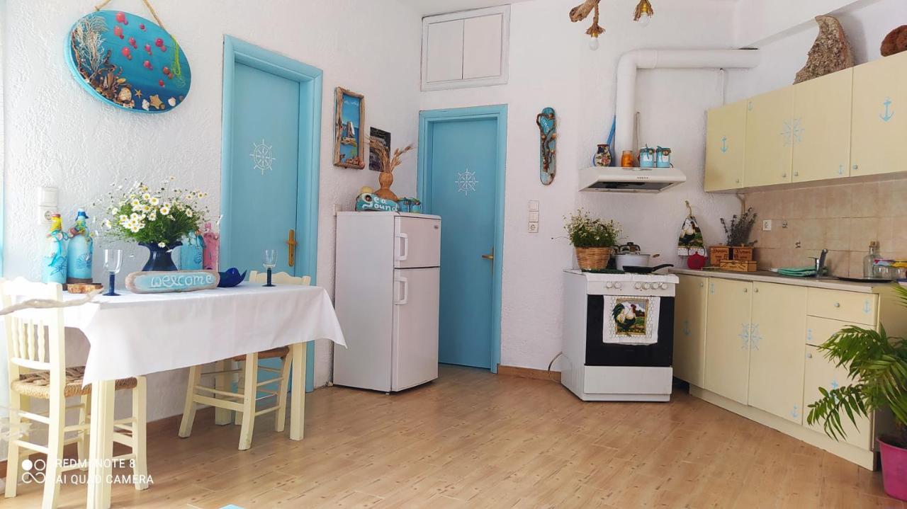 Apartamento Socrates Sea View Kampos Marathokampou Exterior foto